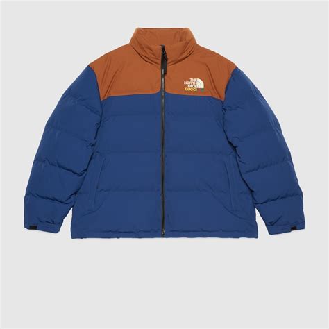 gucci jas puffer|north face gucci puffer.